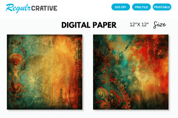 Download Bohemian Digital Paper - Bohemian digital paper Collection