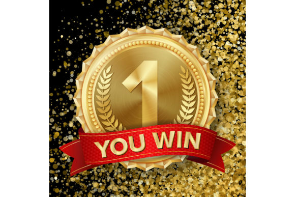 Download Gold Medal Vector. Best First Placement. - Old Collection