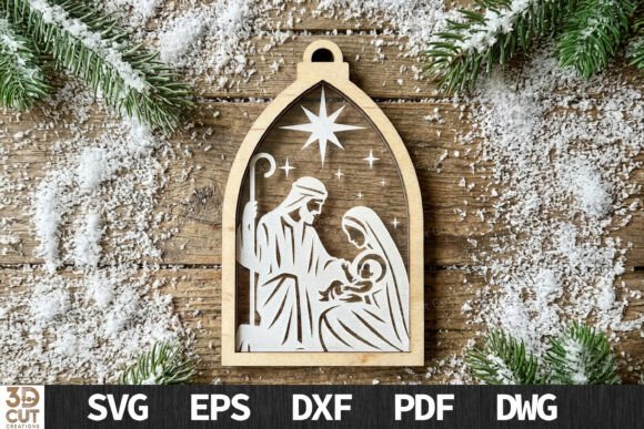Download Nativity Christmas Ornament - Christmas ornament Collection