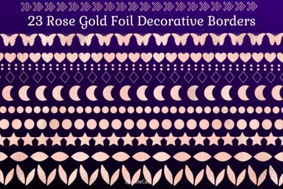 Download Borders - Rose Gold Foil - Old Collection