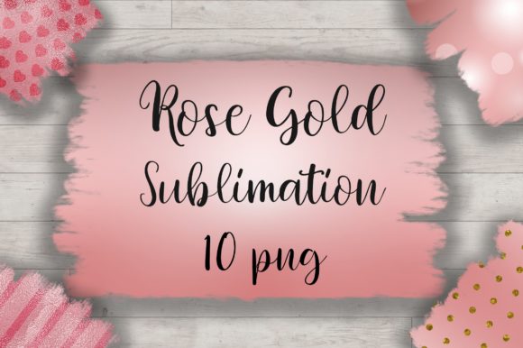 Download Sublimation Rose Gold Background - Old Collection