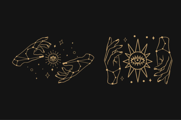 Download Magic Celestial Phase Moon SVG Bundle - Magic Collection