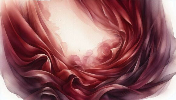 Download Burgundy Velvet Folds - Old Collection