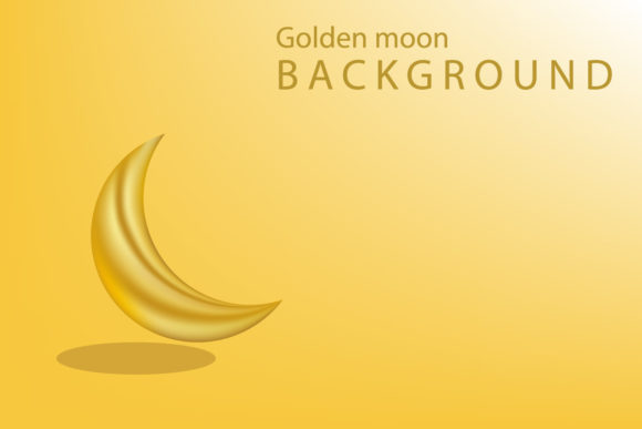Download Golden Moon Background - Old Collection