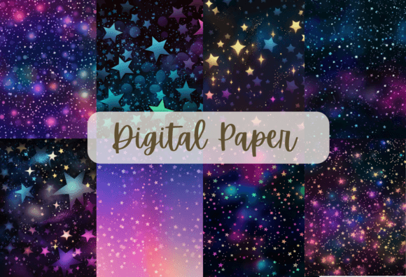 Download Twilight Sky Magic Digital Paper - Magic Collection