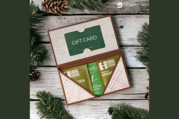 Download Winter Tea and Gift Card Holder - Old Collection