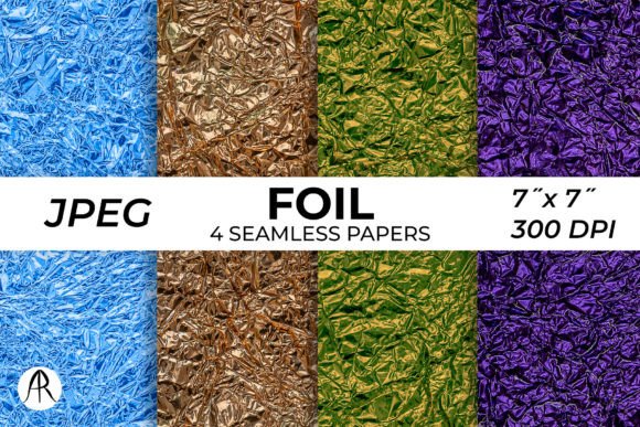 Download Metallic Textures | Seamless Gold Foil - Old Collection